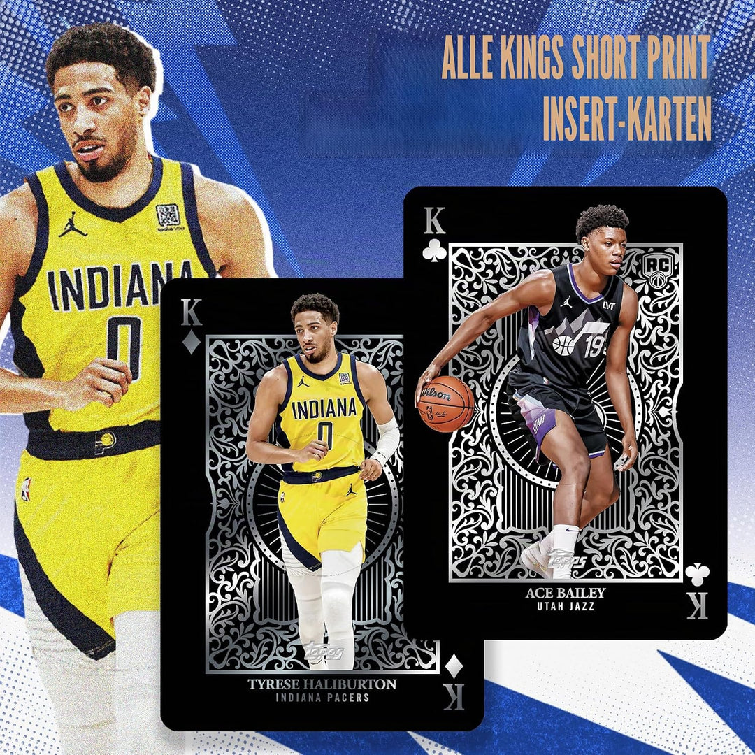 2025-26 Topps Basketball – Vorteilsbox (12 Karten pro Packung, 7 Packungen pro Box)