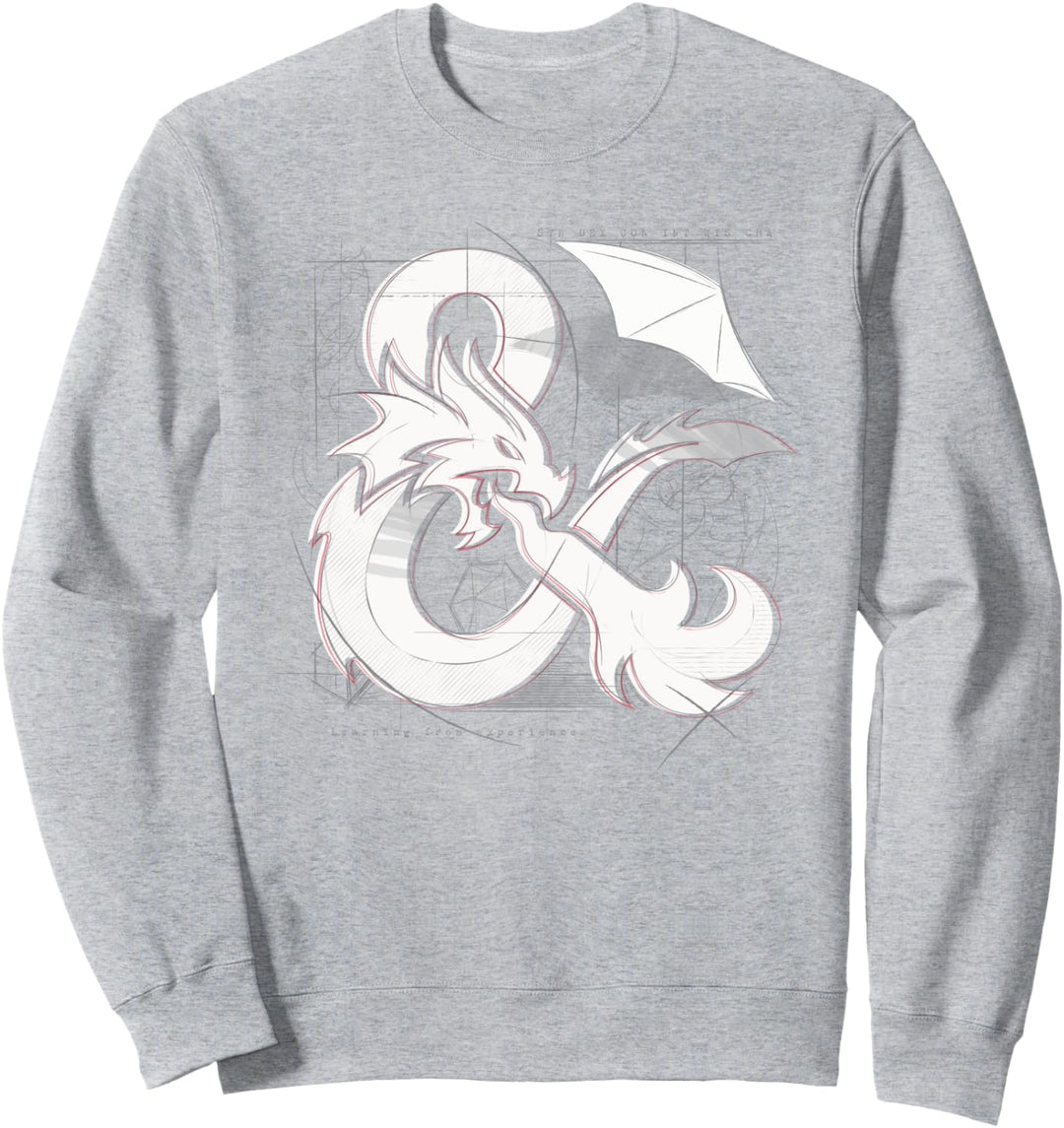 Dungeons & Dragons Ampersand Sketch Sweatshirt