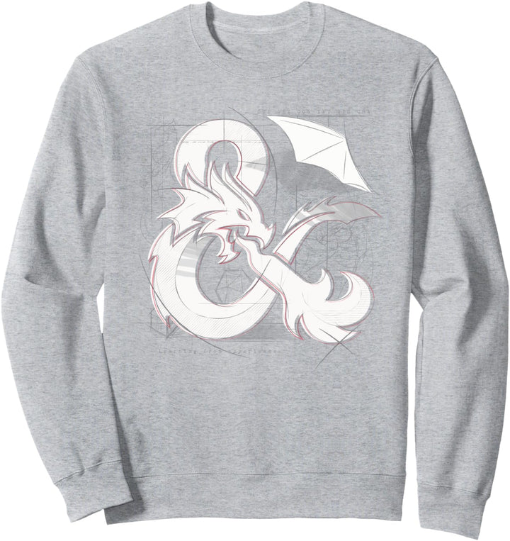 Dungeons & Dragons Ampersand Sketch Sweatshirt