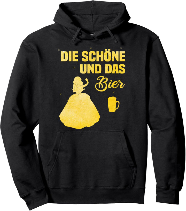 Die schöne und das Bier Pullover Hoodie