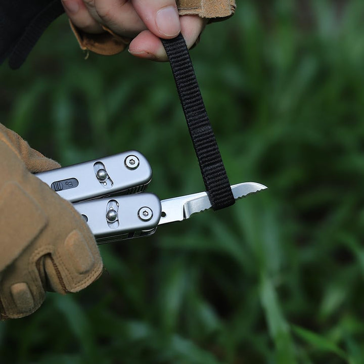Roxon FT02 Build Your Own Multitool Accessory für Flex Multitool (4-tlg. Set mit kleiner gezackter K