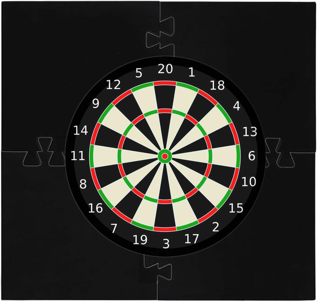 Dartscheiben-Wandschutz, quadratische Dartscheiben-Einfassung, universelle Dartscheiben-Umrandung, W
