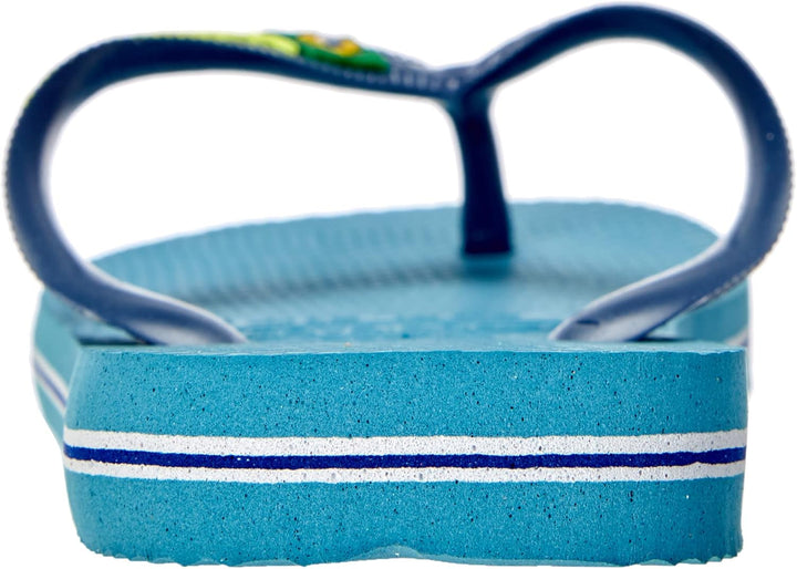 Havaianas Brasil Logo Zehensandalen Herren Schwarz Zehensandalen Shoes 35/36 EU Nautical Blue, 35/36
