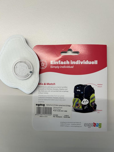 ergobag Sound LED Klettie Motivwelt Themenwelt Klettflächen Sammelspass Individualisierung Spaceship