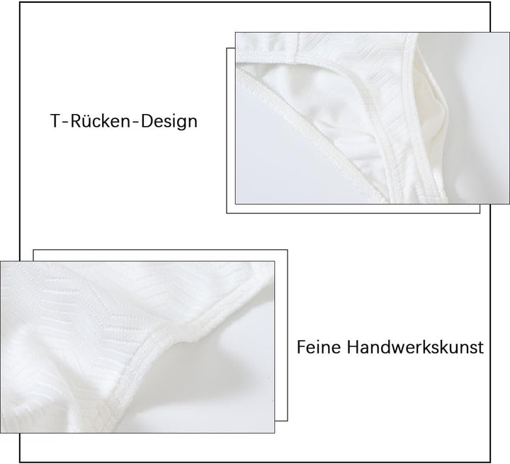 BIATWOWR Herren Strings T-Rücken Unterwäsche Sexy Ball Pouch Slip Tanga Männer Sexy Niedrige Taille
