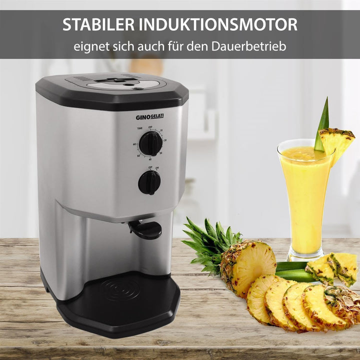Syntrox Germany Quilons Milchshake- & Frozen-Joghurt-Maschine, 95 W, mit Zapfhahn, Dessertmaschine f