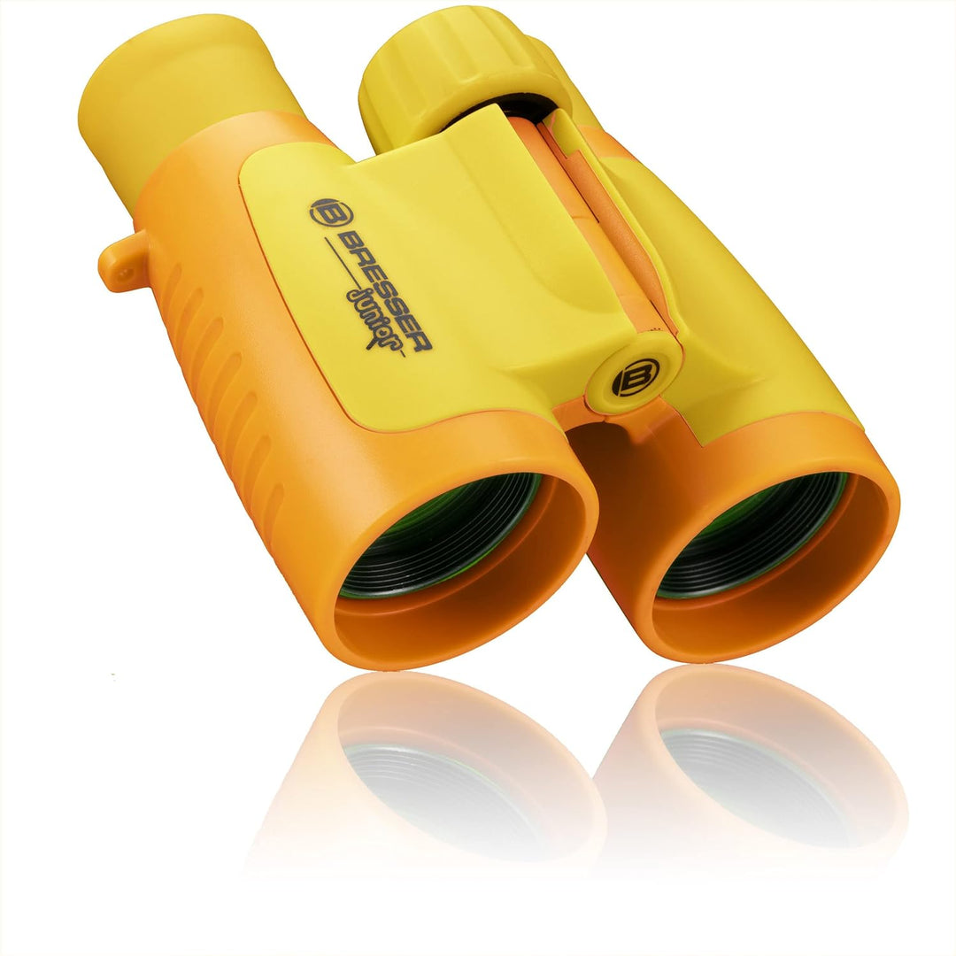 Bresser Junior Kinderfernglas 3x30, gelb gelb Single, gelb Single