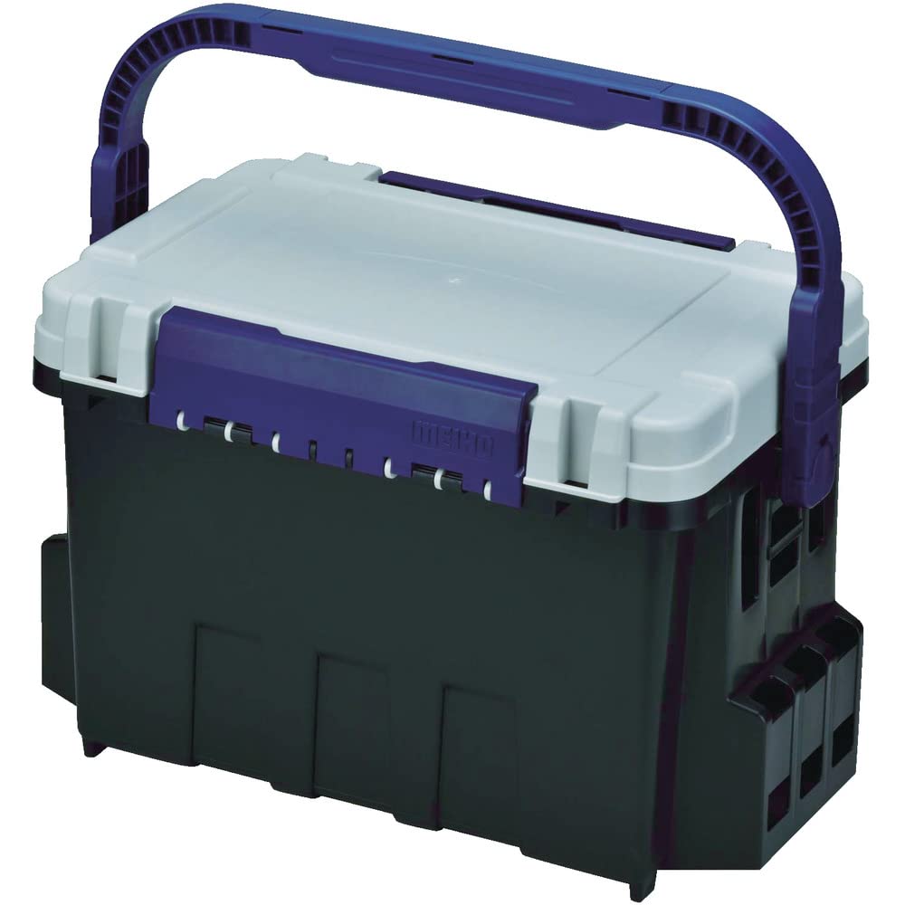 Meiho Box Seat Bucket Mouse BM-9000 - Angelkasten 542 x 340 x 350 mm, Angelkoffer mit 35 Liter Volum