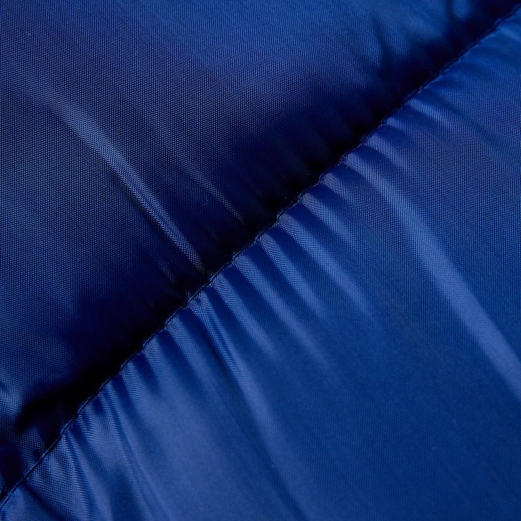 vidaXL Mumienschlafsack für Erwachsene Camping 3 Jahreszeiten Blau, Blau