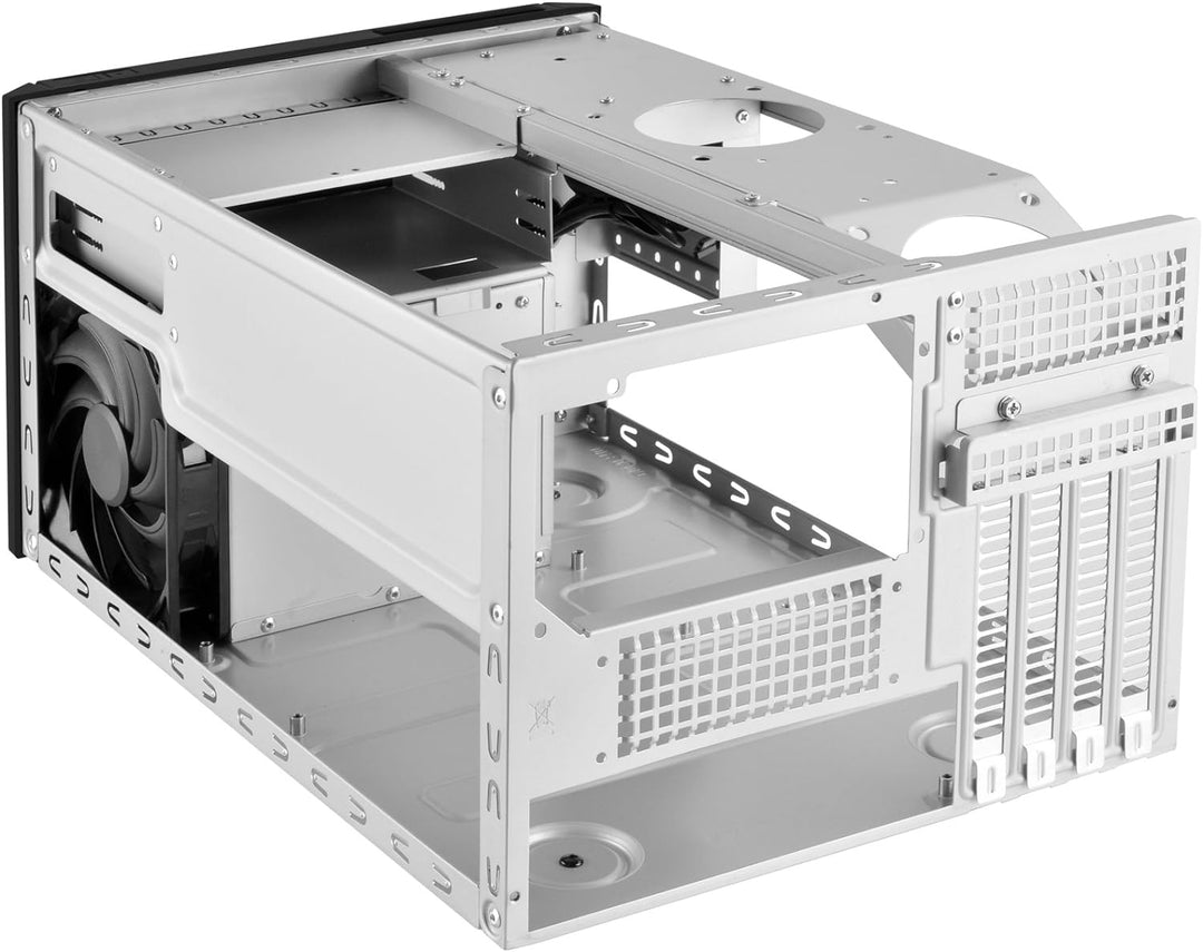 SilverStone SST-SG11B - Sugo Micro ATX Cube Gehäuse, schwarz, SST-SG11B