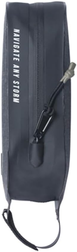 Basil Navigator Storm S Top Tube Rahmentasche - 0,8L, Schwarz, Wasserdicht, Robust, Ideal für Pendle
