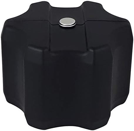 Helios Pure Flaschenkühler, Kunststoff, Schwarz/Chrom, für 6 Flaschen für 6 Flaschen Schwarz/Chrom,