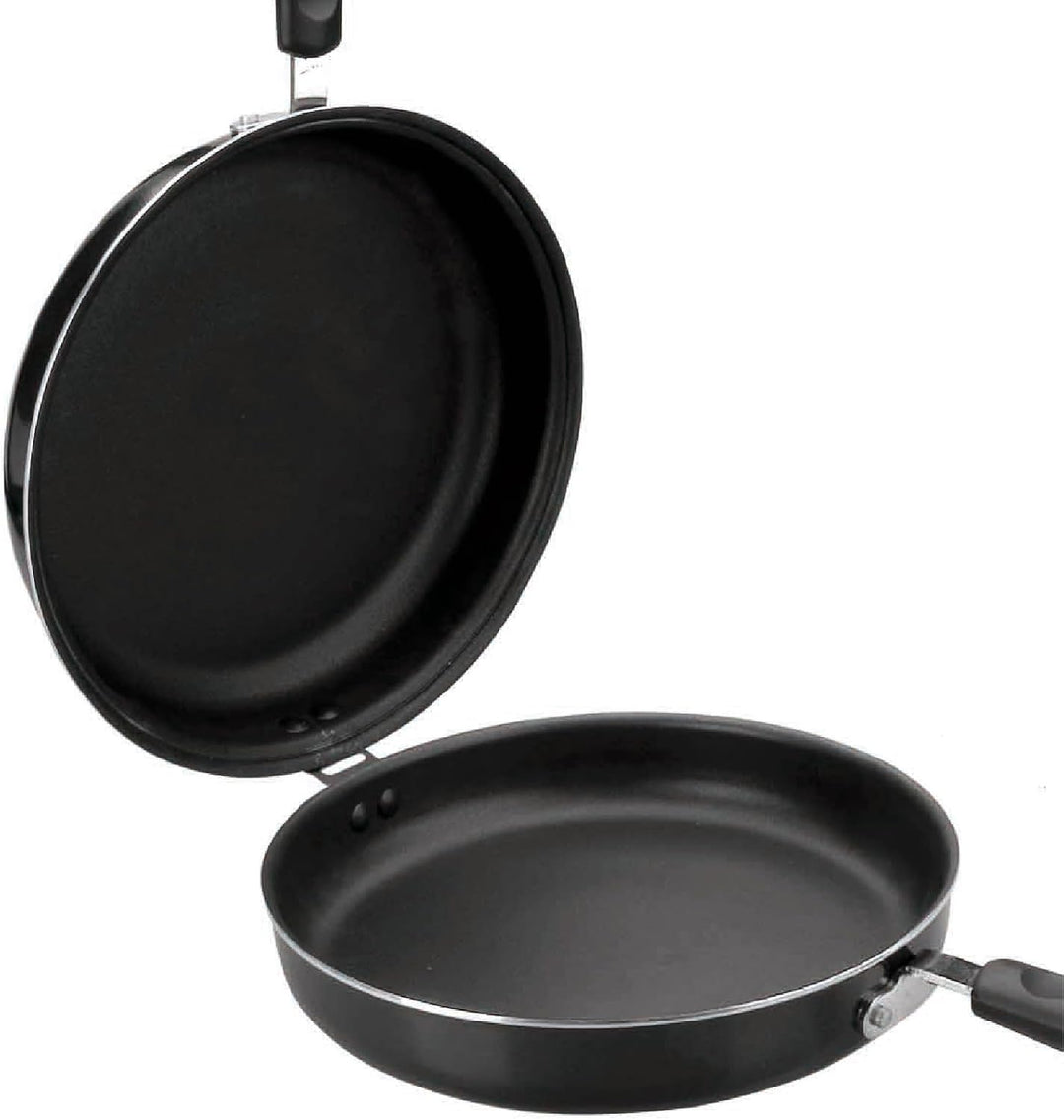 ibili 407200 Bratpfannen-Set "Chef Style" 20 / 24 cm, Aluminium, schwarz, 47 x 28.5 x 3.7 cm,2 Einhe