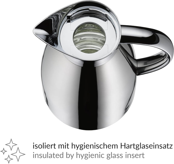 alfi Isolierkanne, Stainless Steel Polished, 1000 ml Stainless Steel Polished 1000 ml, Stainless Ste