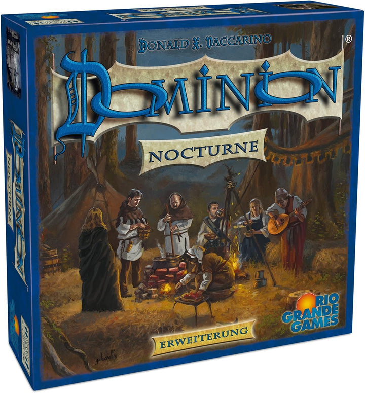 Rio Grande Games 22501414 Dominion Erweiterung - Nocturne, blau, Nocturne