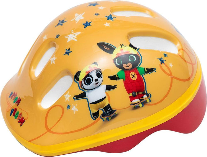 Bing Unisex Kinder Fahrradhelm, gelb, XS