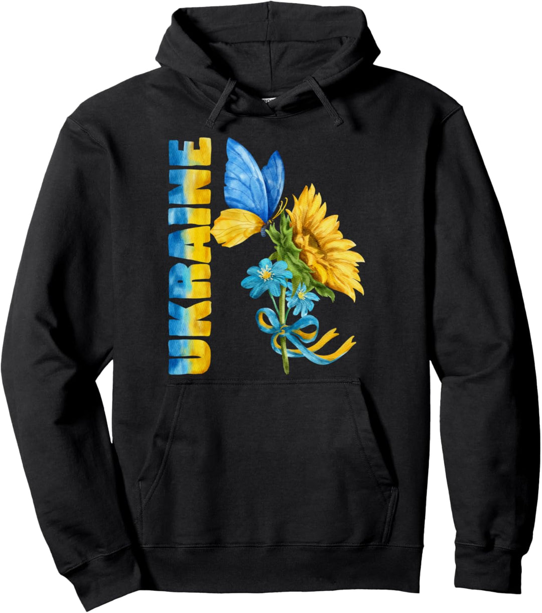 Ukraine Sonnenblume Pullover Hoodie