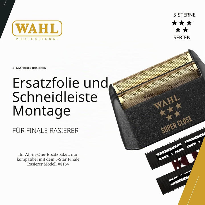Wahl Professional 5-Stern-Serie Finale folie und Cutter Bar Montage 