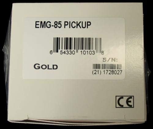 EMG 85 G Humbucking Pickup gold Mehrfarbig, Mehrfarbig