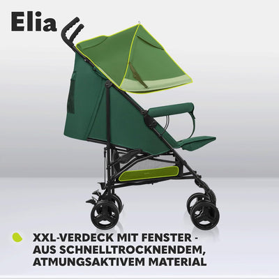 LIONELO Elia Buggy Klein Zusammenklappbar Kinderwagen Bis 15 Kg, Rücken Und Fussstützenverstellung H