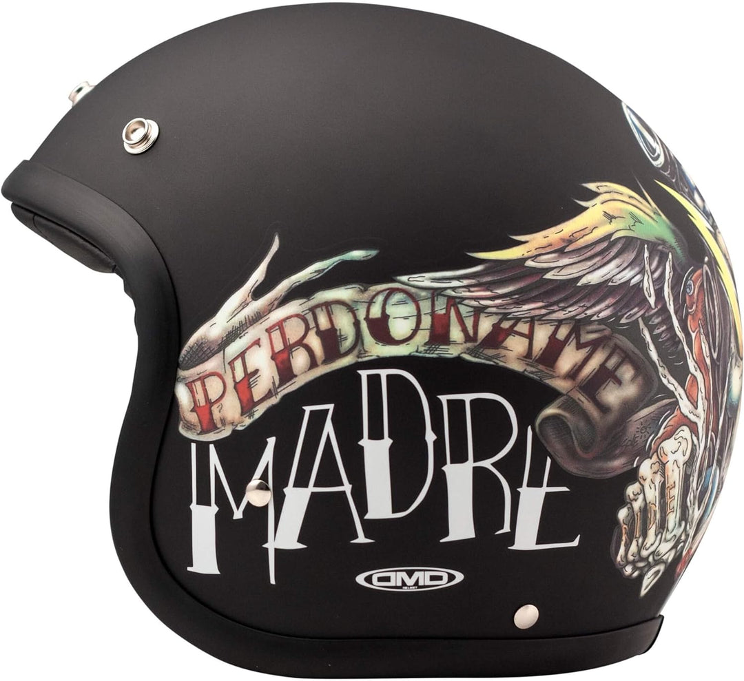 DMD 1JTS30000VL01 Motorradhelm, mehrfarbig, XS