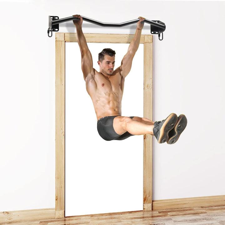 Kipika Heavy Duty Ceiling Mounted Pull Up Bar, Highly Adjustable, Multifunctional Chin Up Bar M Type