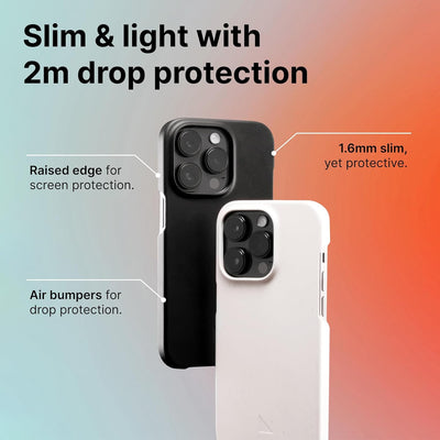 agood Company Pflanzliche Handyhülle, iPhone 13 Pro Hülle - Biologisch abbaubare Handyhülle - Schlan