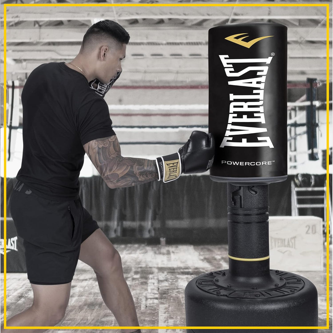 Everlast Unisex Power Core Freestanding Punch Bag Schwarz, Schwarz