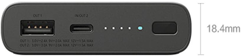 Xiaomi 10000mAh Mi Wireless Power Bank aus Aluminium (Ladung bis zu 3 Geräte gleichzeitig per USB-A,