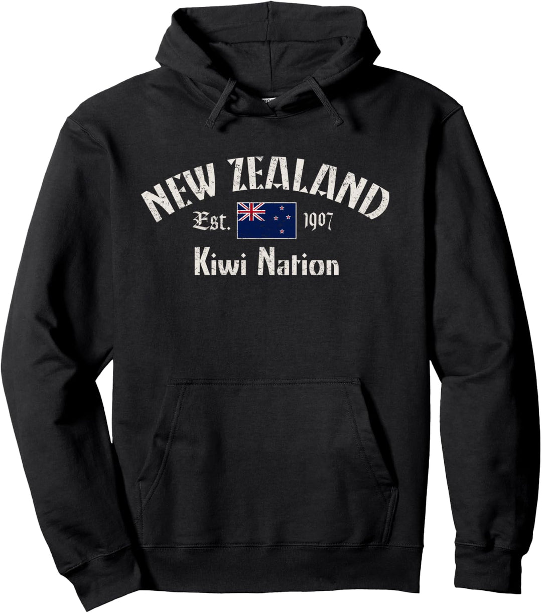 Neuseeland Kiwi Nation Est. 1907 Pullover Hoodie