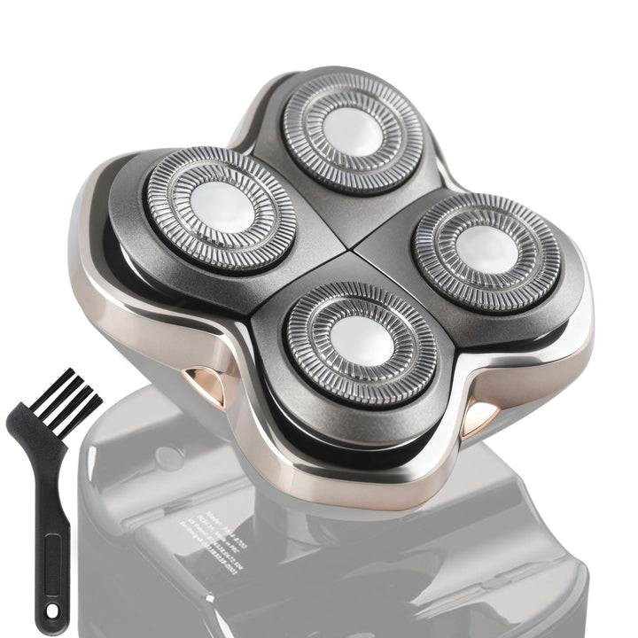 Forte PRO 4 Ersatzkopf Kompatibel mit Skull Shaver Pitbull Silver/Gold PRO, Platinum PRO, Butterfly