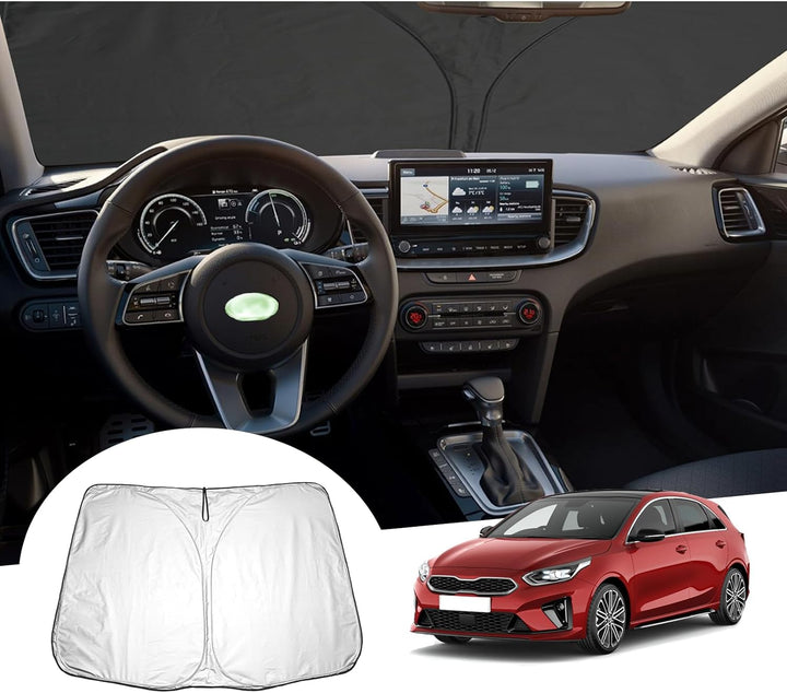 GAFAT Kompatibel mit Kia Ceed Proceed XCeed SW GT 2018-2023 2024 Sonnenschutz Frontscheibe Innen, Wi