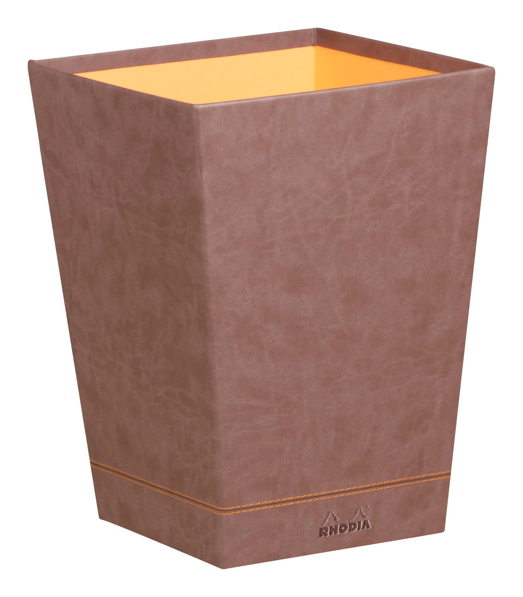 Rhodia 318823C Papierkorb (24 x 24 x 32 cm, Kunstleder, elegant und praktisch, ideal für Ihr Büro) 1
