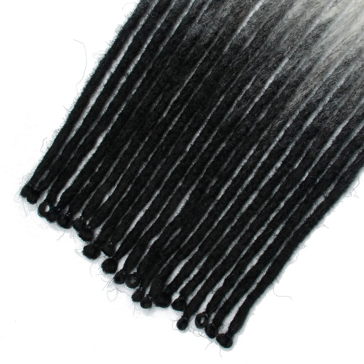 Dünne 0.6cm Synthetische Dreadlock Extensions Handgemacht 24 Zoll 20 Stränge Häkelhaar Lange Häkelzö