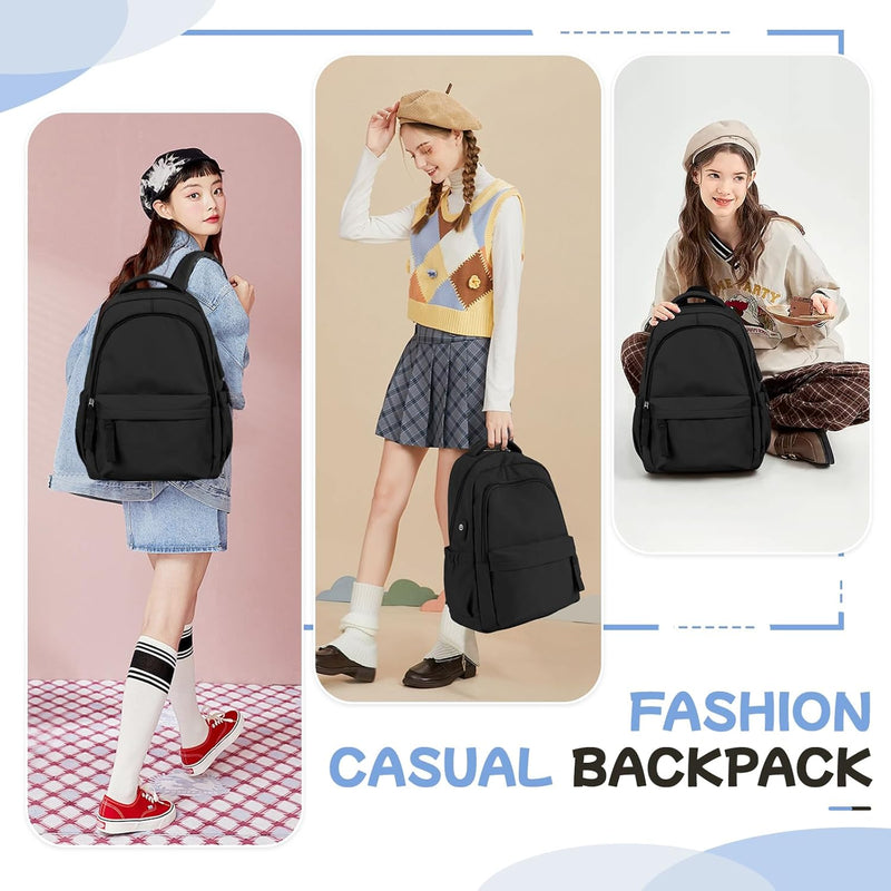 Schulrucksack Damen,Causal Schultasche Mädchen Teenager, Laptop Rucksack Damen Schulmädchen Casual T