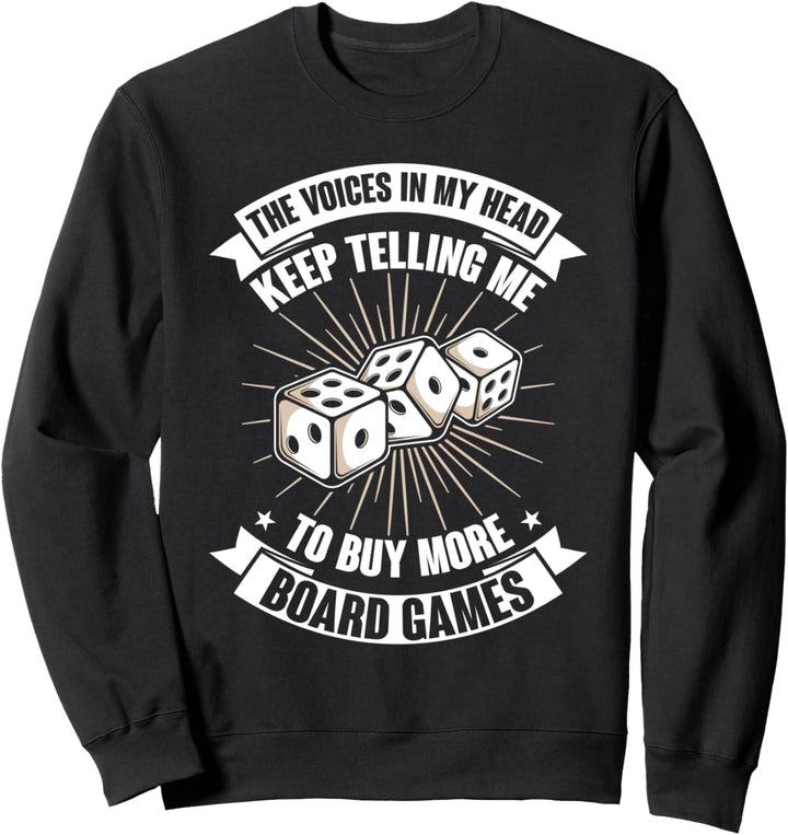 Game Night Spiele Abend Erwachsene Kartenspiel Brettspiel Sweatshirt