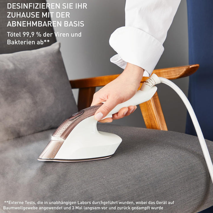 Tefal IXEO Vision All-in-One Dampfglätter, mit Multipositionsbrett, Dampfabgabe von bis zu 80 g/min,