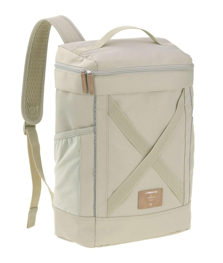 LÄSSIG Baby Wickelrucksack Wickeltasche Rucksack mit Wickelunterlage, Kinderwagenbefestigung, Flasch