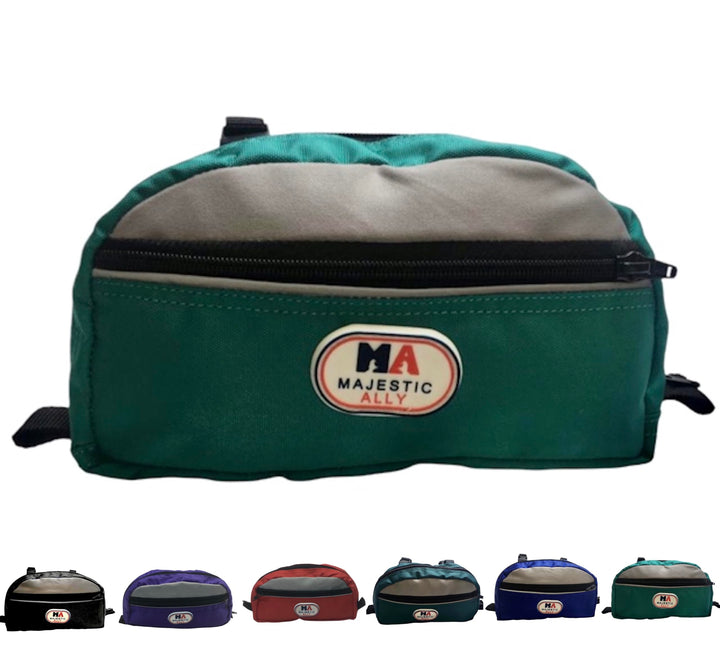 Majestic Ally Satteltasche für Westernsattel, Nylon, reflektierend, Türkis Einheitsgrösse Türkis/Aus