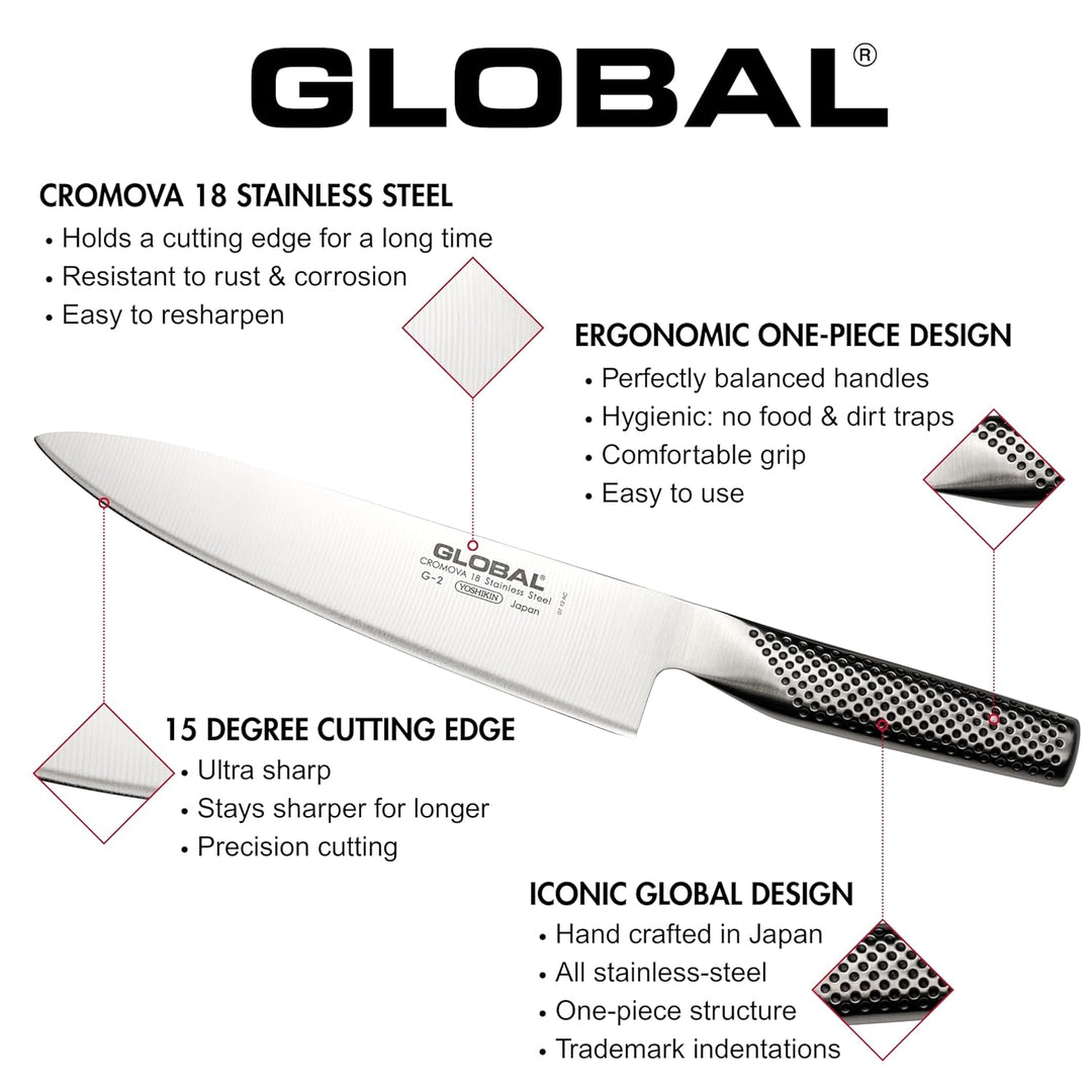 Global G-4 Chop-Messer, 18 cm
