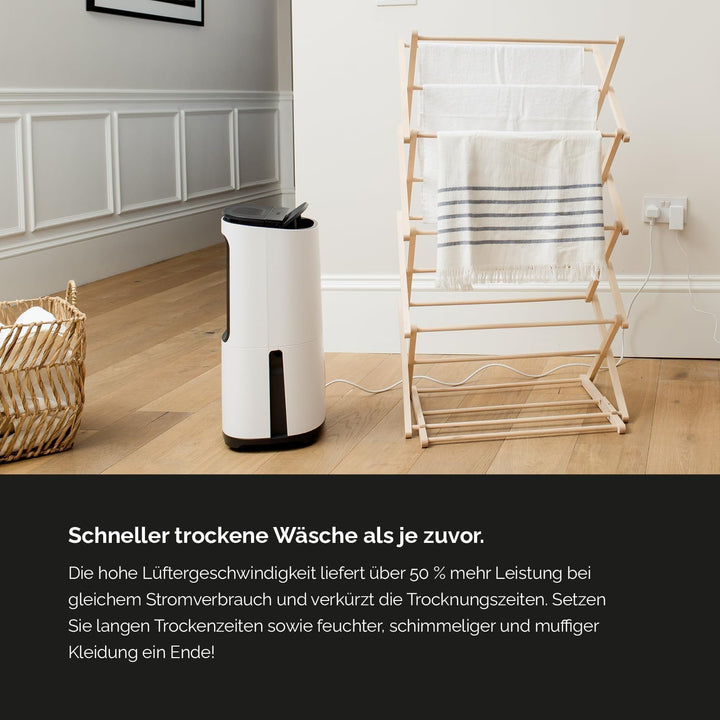 Meaco AreteTwo® 10L Luftentfeuchter & HEPA-Luftreiniger für ein 42m² grosses Zuhause. Entfernt Konde