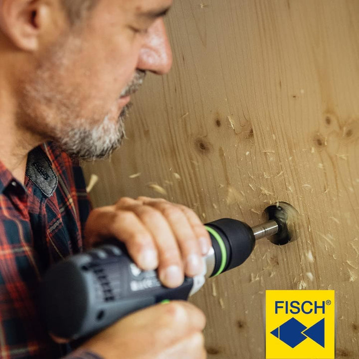 HW Forstnerbohrer - Profi Ausführung Ø 12 mm, Länge 90 mm, Schaft 10 mm, Ø 12 mm