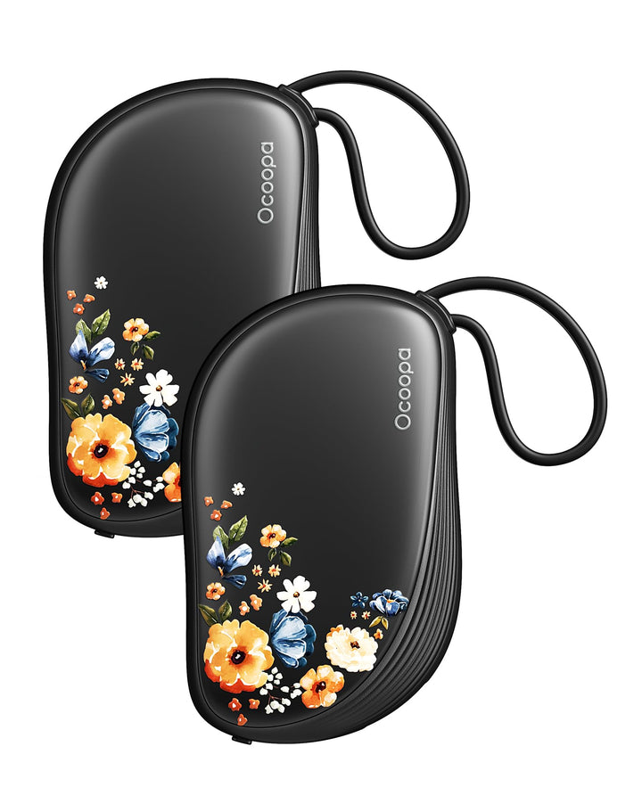 OCOOPA Handwärmer Elektrisch 2er-Pack, Wiederverwendbar 4000mAh Taschenwärmer, Weihnachten Geschenk