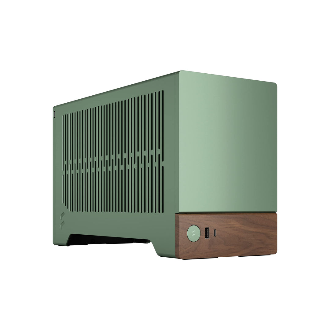 Fractal Design Terra Jade - Wood Walnut Front Panel - Small Form Factor - mITX Gaming case – PCIe 4.