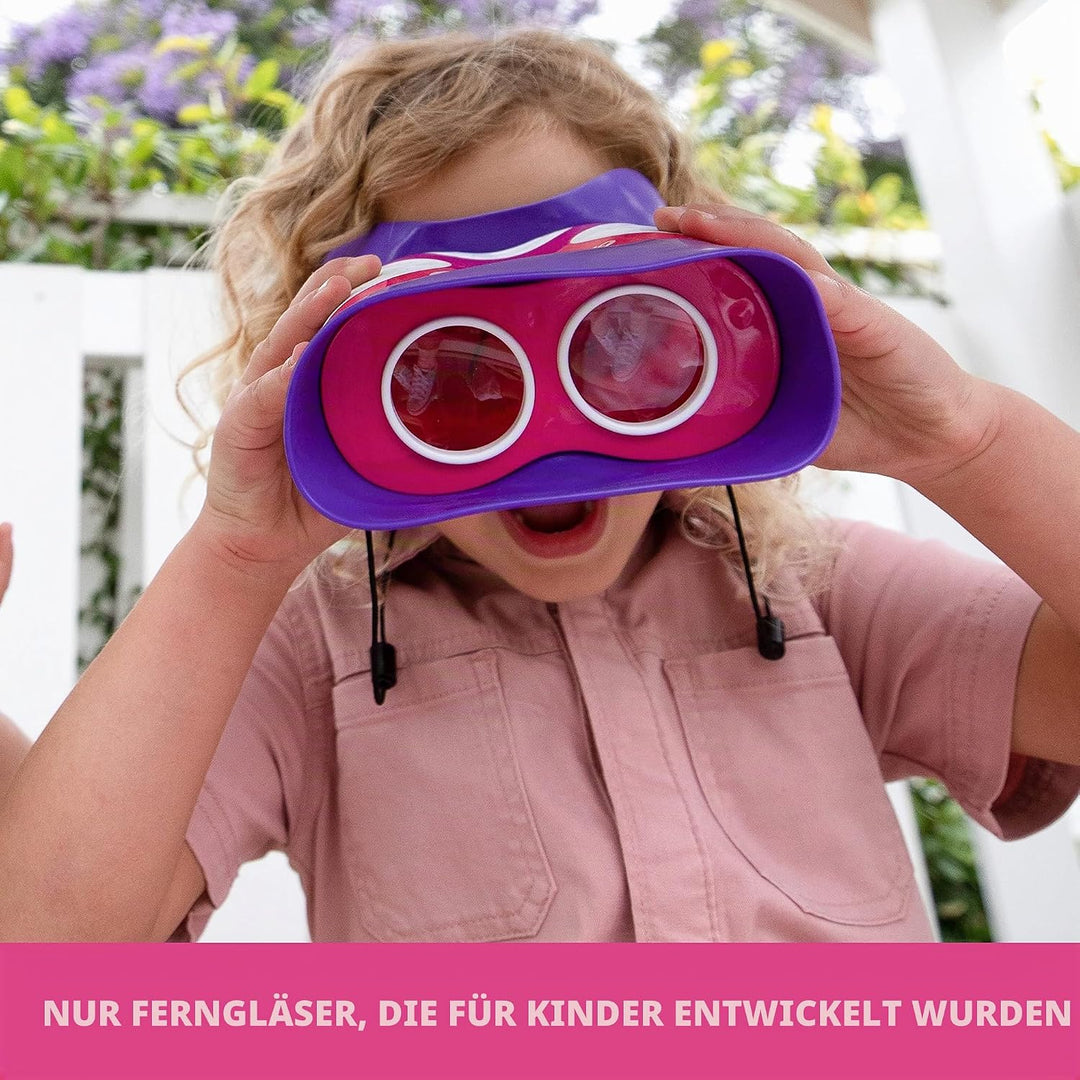 Learning Resources GeoSafari Jr Kidnoculars Kinderfernglas in Rosa Einzelbett, Einzelbett