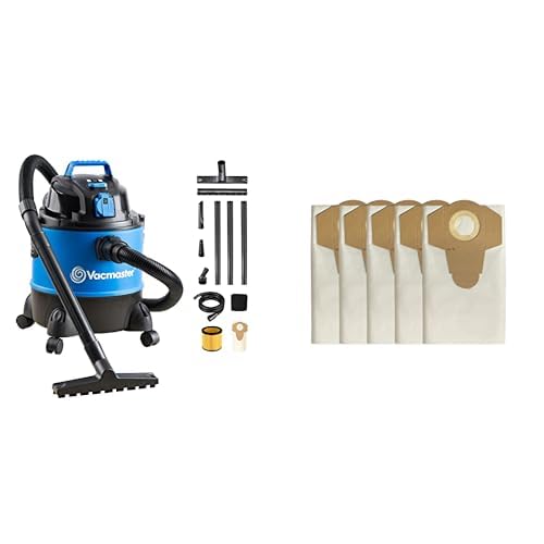 Vacmaster VQ1220PFC 1250W 20L Nass Trockensauger+Staubsaugerbeutel für Nass und Trockensauger - 20-L