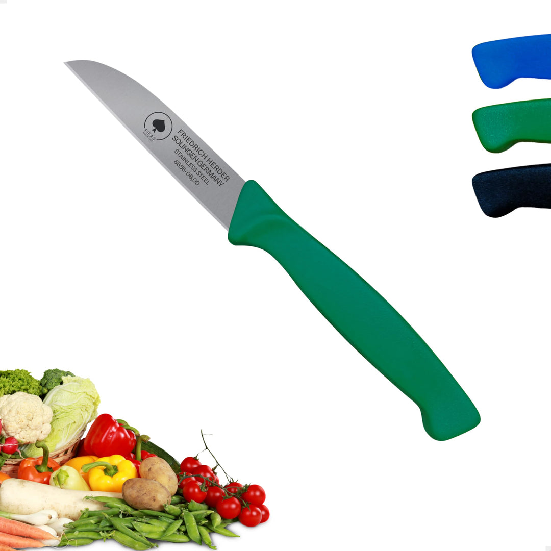 Solinger Kunststoff Zöppken -scharfes Gemüsemesser und Küchenmesser, Kleines Obst- und Schneidemesse