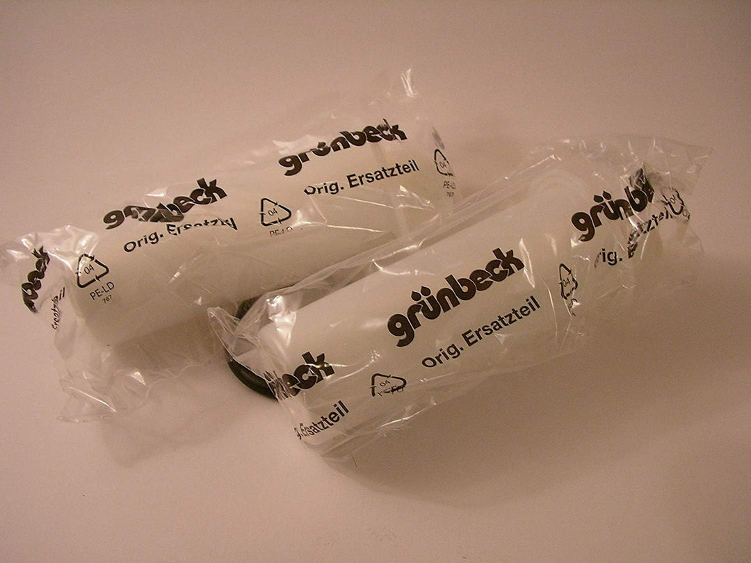 Grünbeck Geno Filterkerze 80um, Wasserfilter für Enthärtungsanlage, 2er Set, für FS 1"+Geno-Kombi Fs