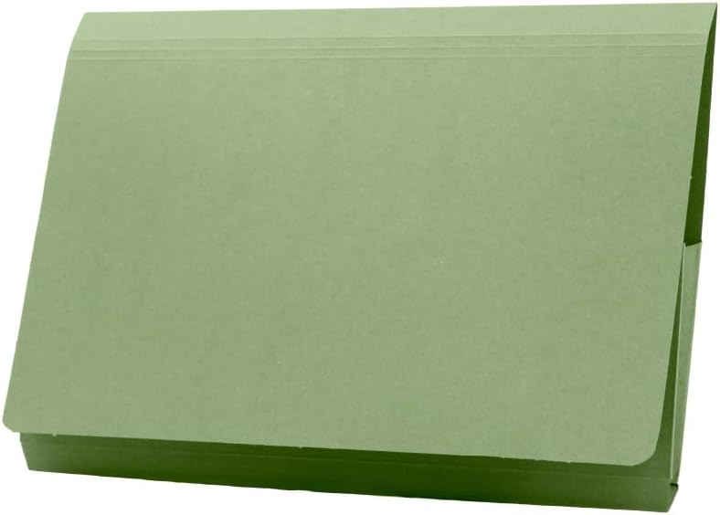 Guildhall Dokumentenmappe ganze Klappe 315 g/m² Kapazität 35 mm Folio-Format 50 Stück grün