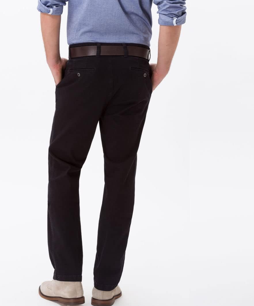 EUREX by Brax Herren Jeans Hose Jim 316 Stretchdenim Darkblue 32 Schwarz, 32 Schwarz